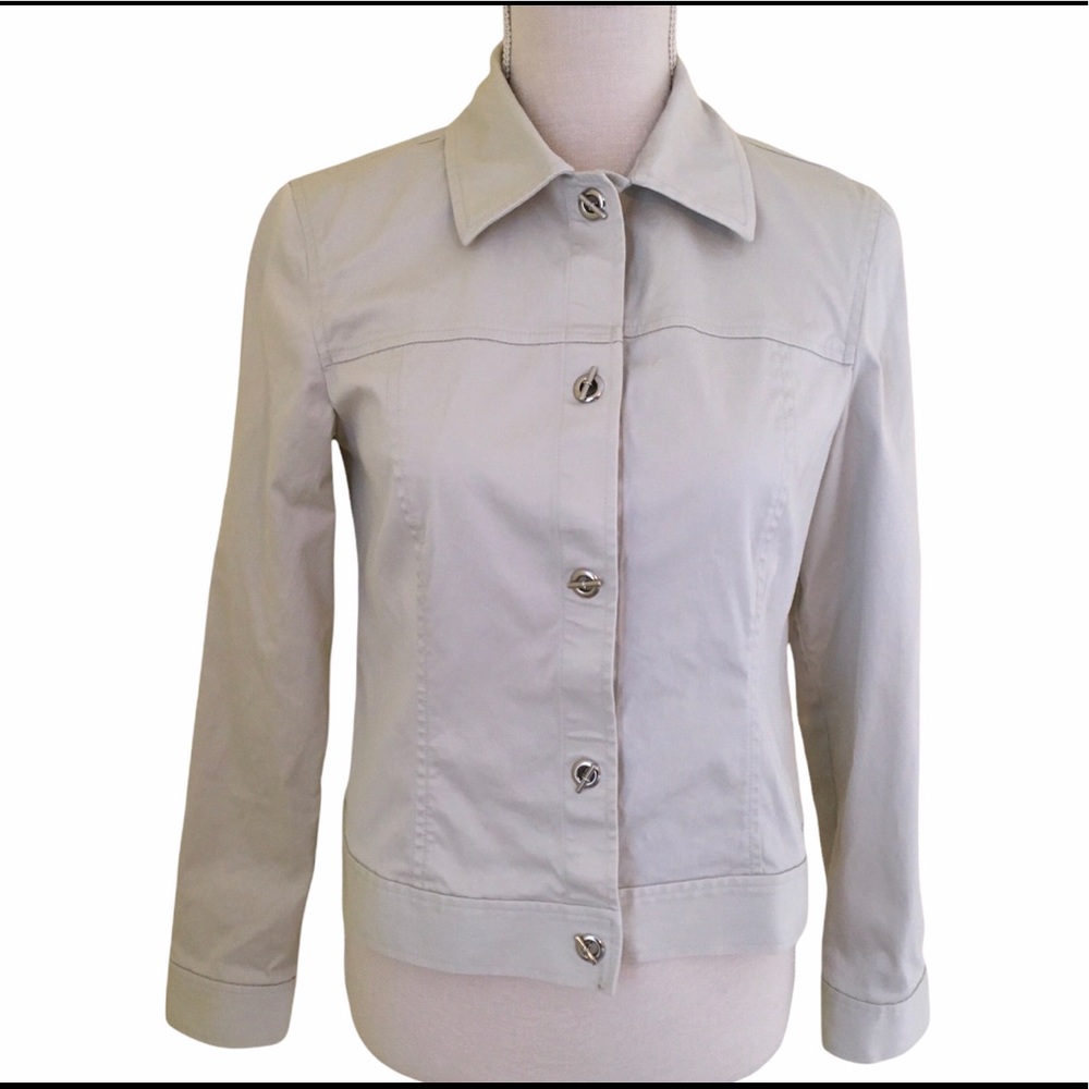 Ann Taylor Toggle Jacket XS